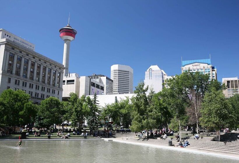 فندق Calgary Airport Marriott Interminal