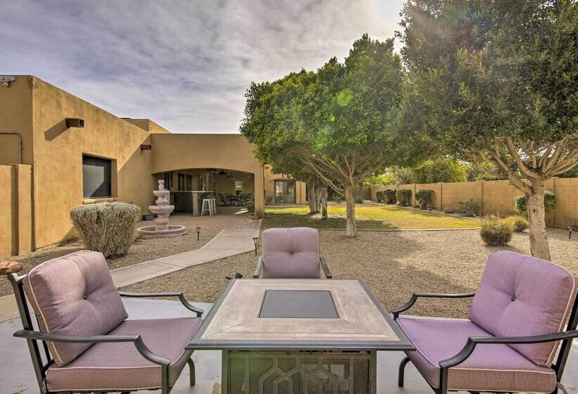 Tempe Escape W/ Patio & Bar   11 Mi To Phoenix!