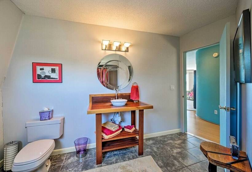 Atlantic Coast Dome Home Across From Sound W/ View