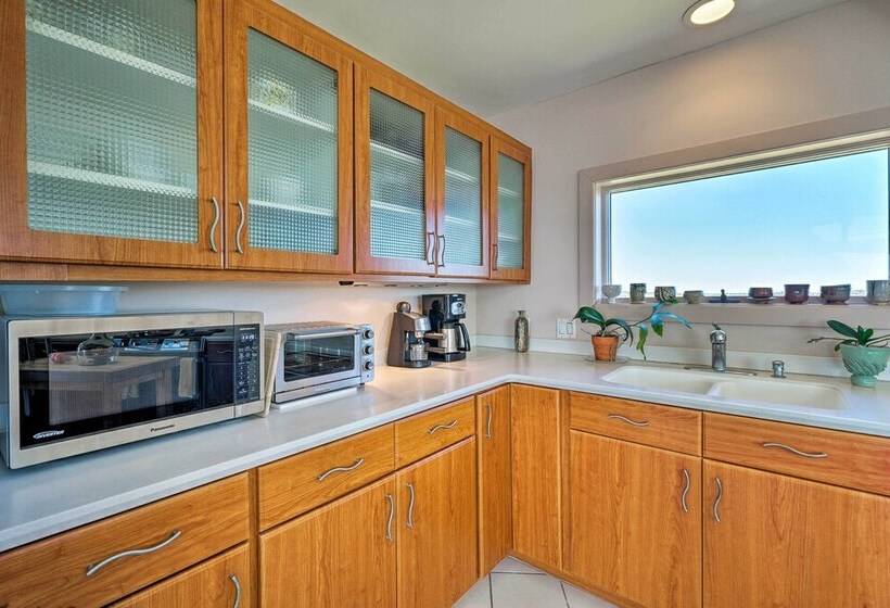 Atlantic Coast Dome Home Across From Sound W/ View