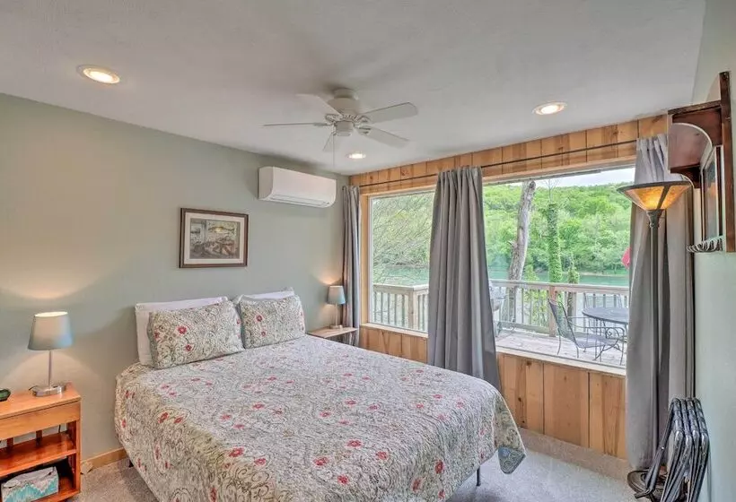 Expansive Cotter Cabin On White River W/ Deck!