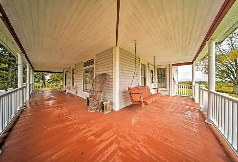 Historic Victorian Farmhouse W/ Porch & Views!