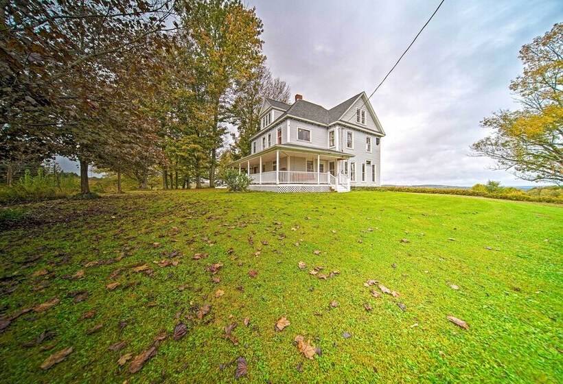 Historic Victorian Farmhouse W/ Porch & Views!