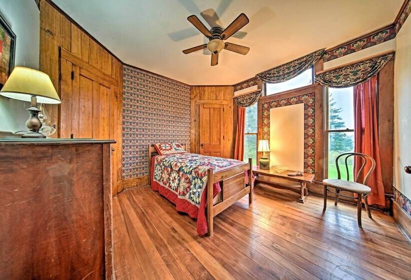 Historic Victorian Farmhouse W/ Porch & Views!