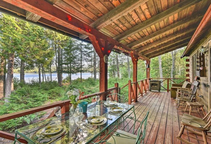 Lakeside Livin: Cozy Cabin Steps To Sebec Lake!