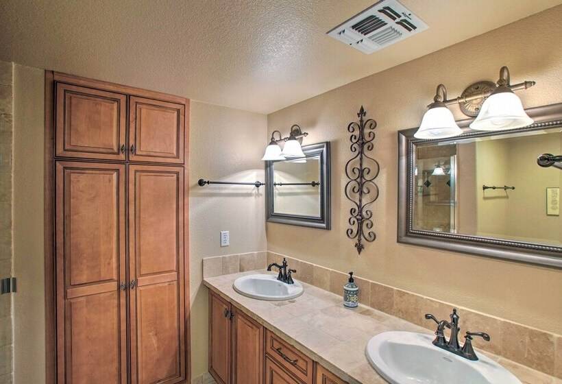 Sauna, Deck & Fire Pit:  Rocking Horse Ranch