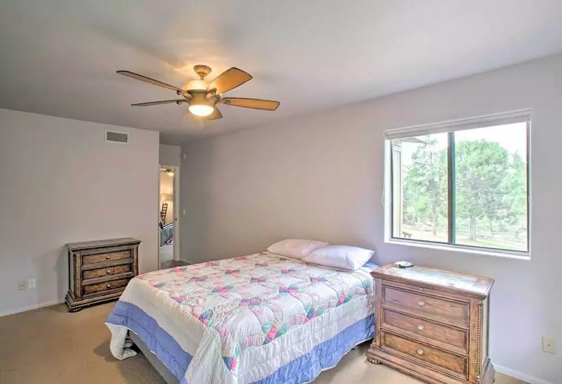 Sauna, Deck & Fire Pit:  Rocking Horse Ranch