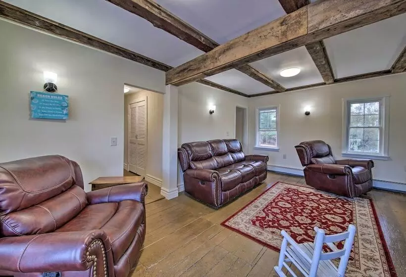 Riverfront Coastal Escape With Deep Water Dock!