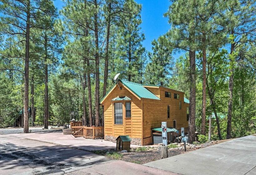 Near Hikes: Cabin W/ Furnished Deck In Show Low