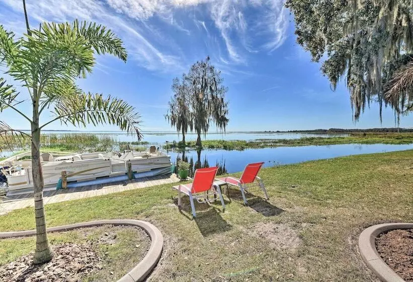 The Bougainvilla  W/ Boat Slip On Lake Istokpoga!