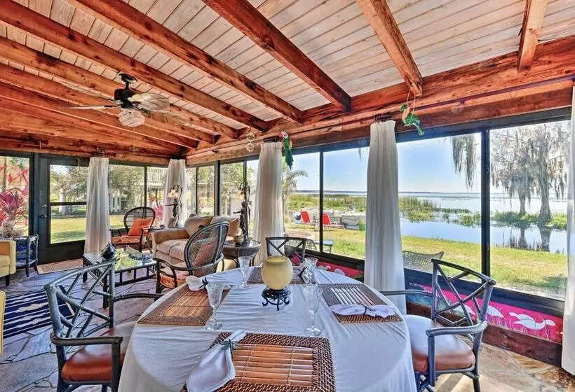 The Bougainvilla  W/ Boat Slip On Lake Istokpoga!