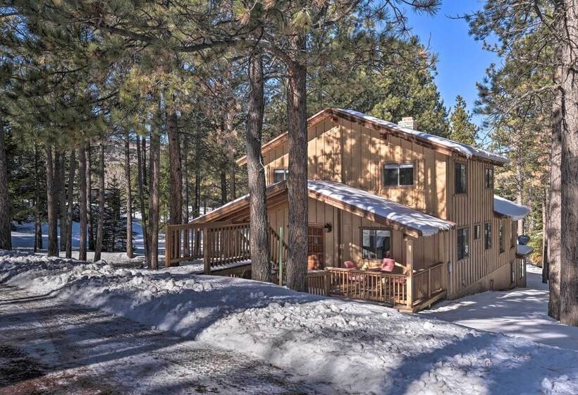 Angel Fire Cabin < 3 Miles To Skiing, Golf & Lake