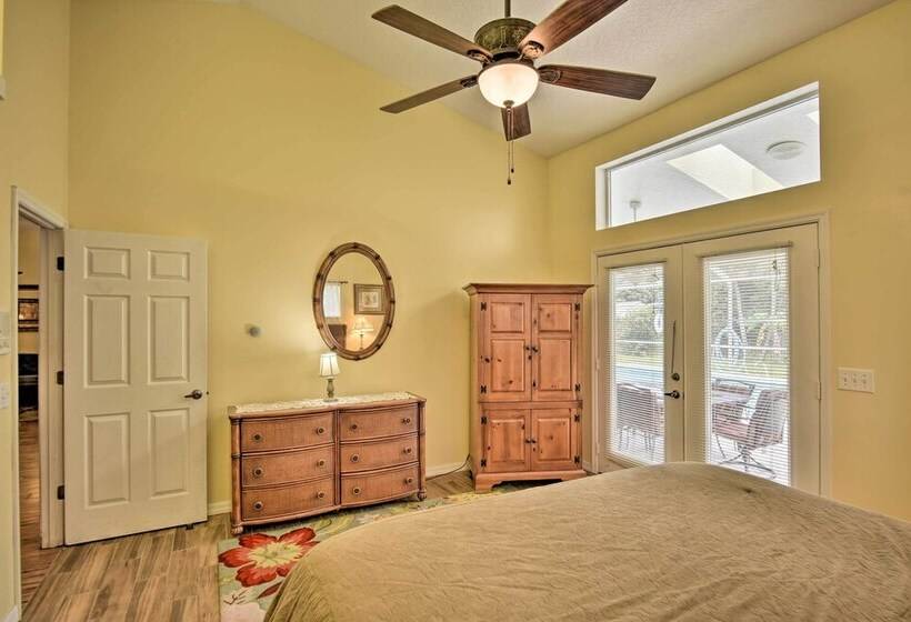 Cocoa Beach Paradise: Screened Pool, Patio + Games