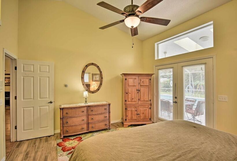 Cocoa Beach Paradise: Screened Pool, Patio + Games