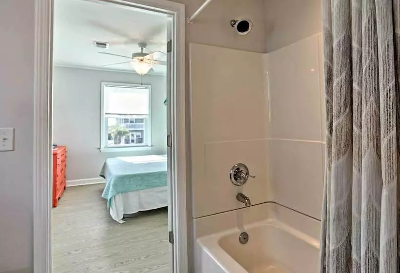 Holden Beach Vacation Rental: Steps To Shore!