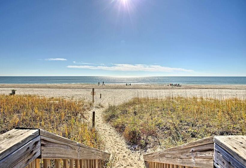 Holden Beach Vacation Rental: Steps To Shore!