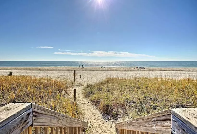 Holden Beach Vacation Rental: Steps To Shore!