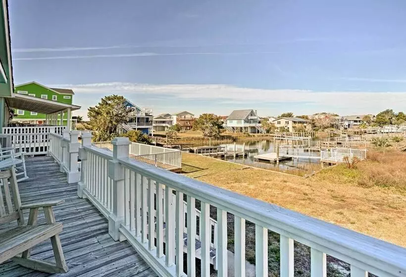 Holden Beach Vacation Rental: Steps To Shore!