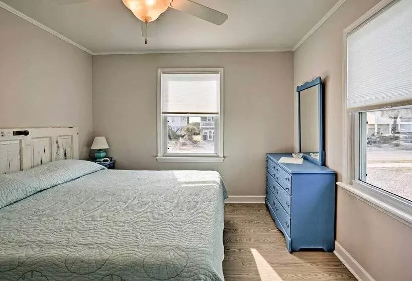 Holden Beach Vacation Rental: Steps To Shore!