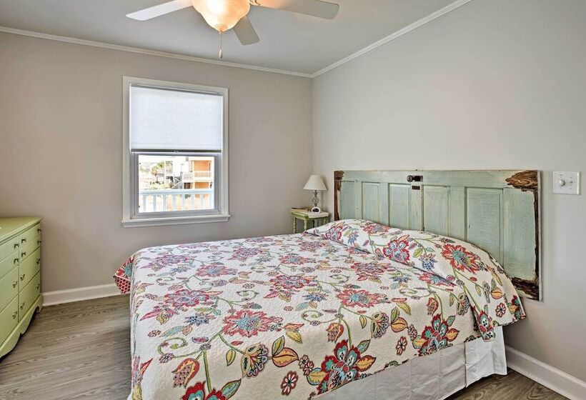 Holden Beach Vacation Rental: Steps To Shore!