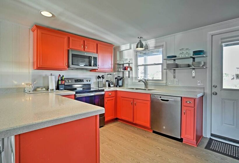 Holden Beach Vacation Rental: Steps To Shore!