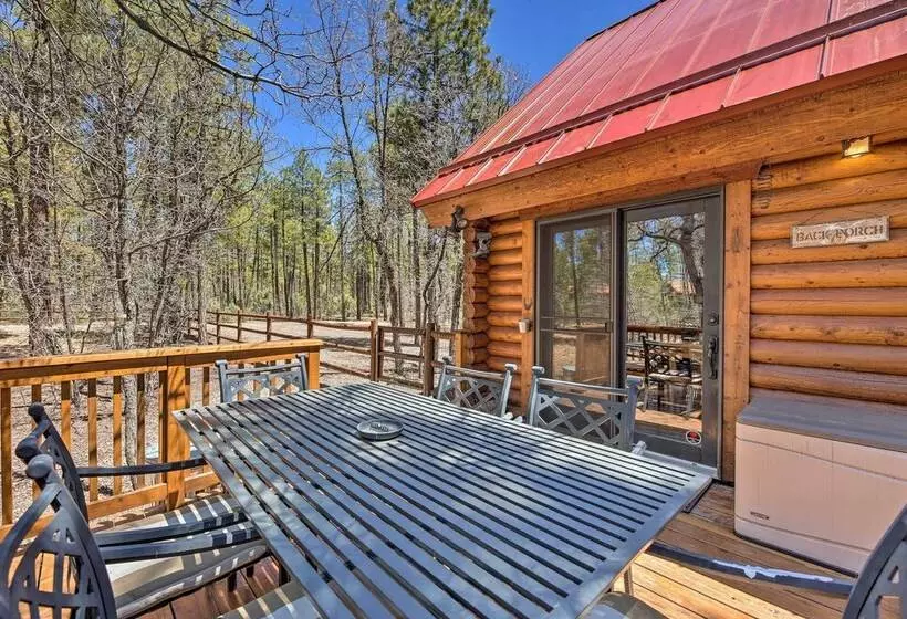2 Acre Cabin In Pinetop Lakeside W/ Fenced Yard