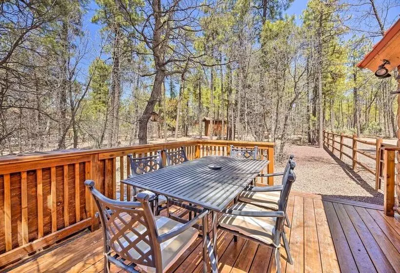 2 Acre Cabin In Pinetop Lakeside W/ Fenced Yard