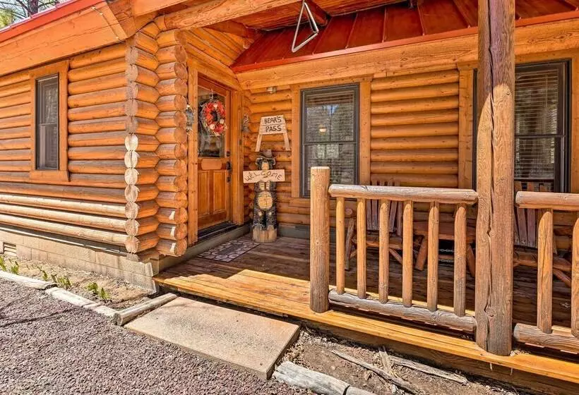 2 Acre Cabin In Pinetop Lakeside W/ Fenced Yard