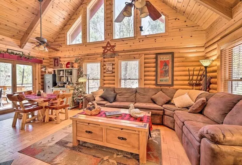 2 Acre Cabin In Pinetop Lakeside W/ Fenced Yard