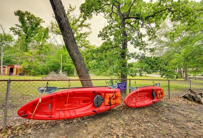 Lake View & Decks: Waterfront Cedar Creek Retreat!