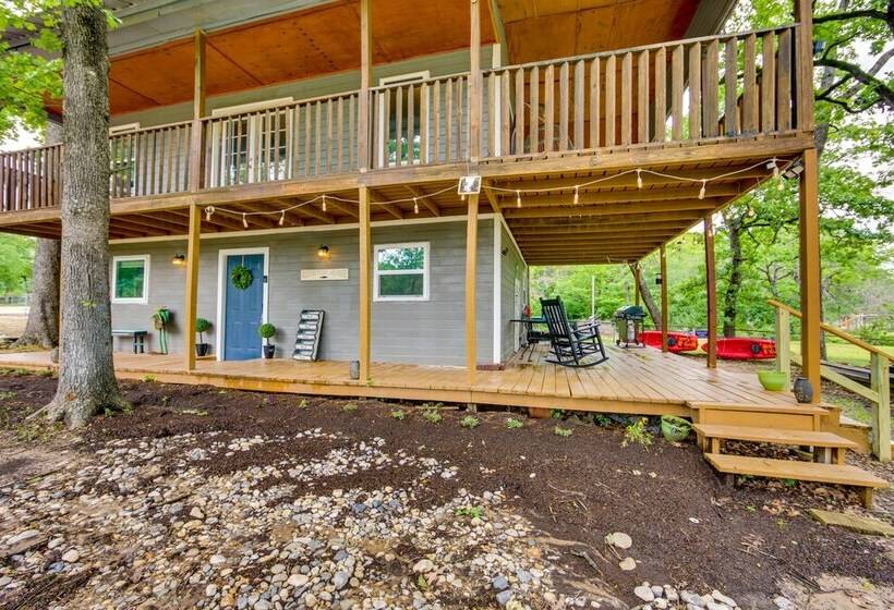 Lake View & Decks: Waterfront Cedar Creek Retreat!