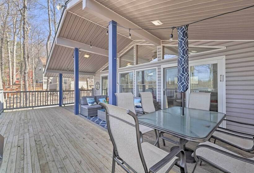 Locust Lake Village Cabin W/ Deck & Lake View!