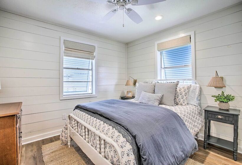 Waterfront Hitchcock Home W/ Spacious Deck!