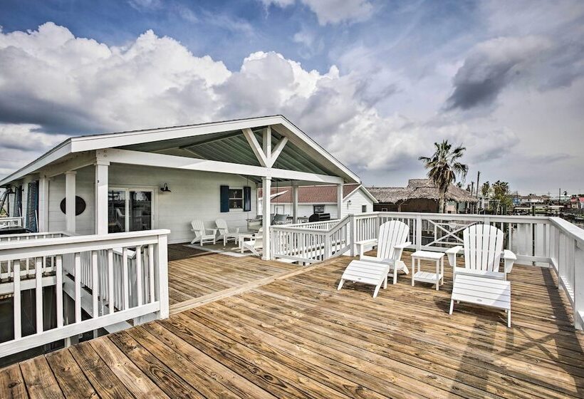 Waterfront Hitchcock Home W/ Spacious Deck!