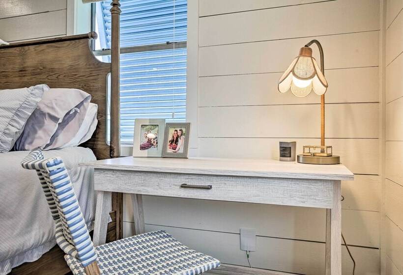 Waterfront Hitchcock Home W/ Spacious Deck!