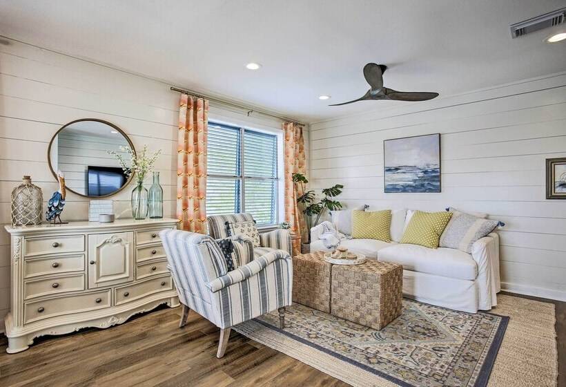 Waterfront Hitchcock Home W/ Spacious Deck!