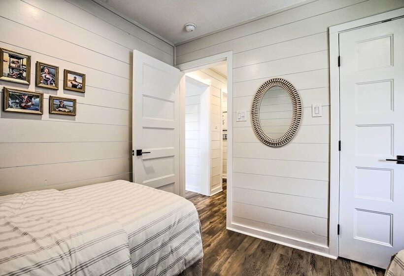 Waterfront Hitchcock Home W/ Spacious Deck!