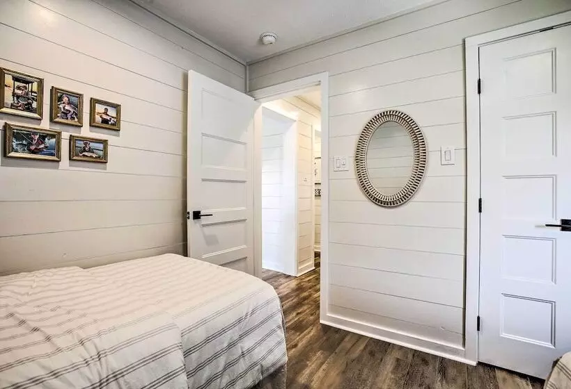 Waterfront Hitchcock Home W/ Spacious Deck!