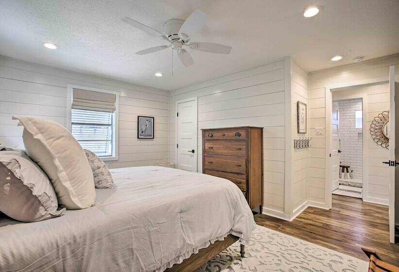 Waterfront Hitchcock Home W/ Spacious Deck!