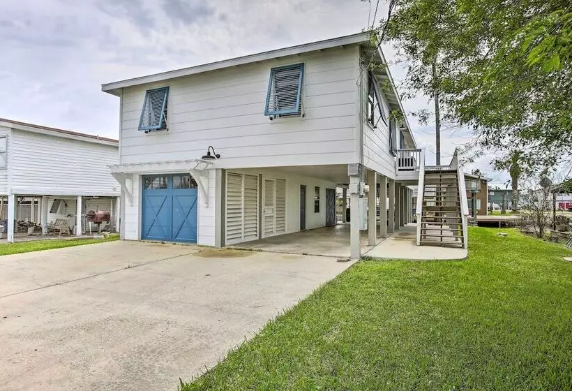 Waterfront Hitchcock Home W/ Spacious Deck!