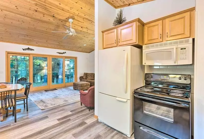 Charming Thompsonville Home W/ On Site River!