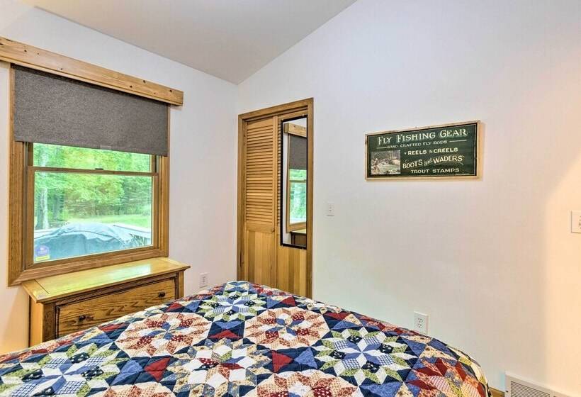 Charming Thompsonville Home W/ On Site River!