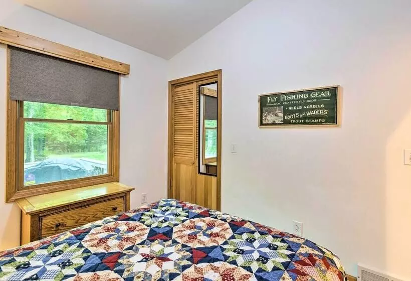 Charming Thompsonville Home W/ On Site River!