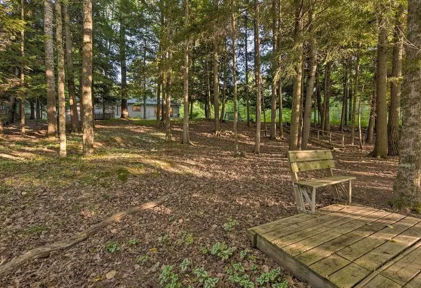 Charming Thompsonville Home W/ On Site River!