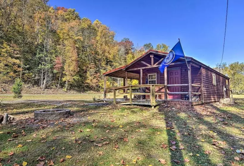 Cozy Anchors Away Cabin Hideaway W/ Fire Pit!