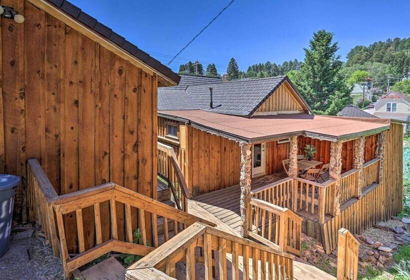 Cozy Black Hills Cabin W/ Deck ~ 3 Mi To Deadwood!
