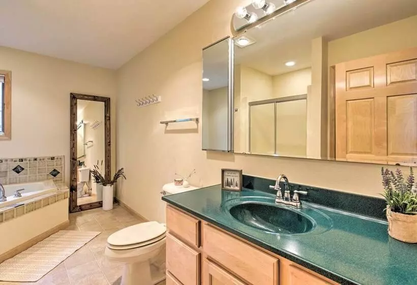 Cozy Dam Lake Escape W/ Dock, Yard & Water Access!