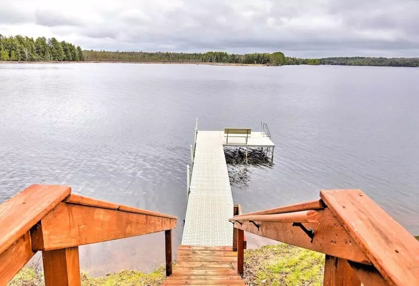 Cozy Dam Lake Escape W/ Dock, Yard & Water Access!