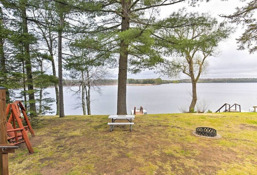 Cozy Dam Lake Escape W/ Dock, Yard & Water Access!
