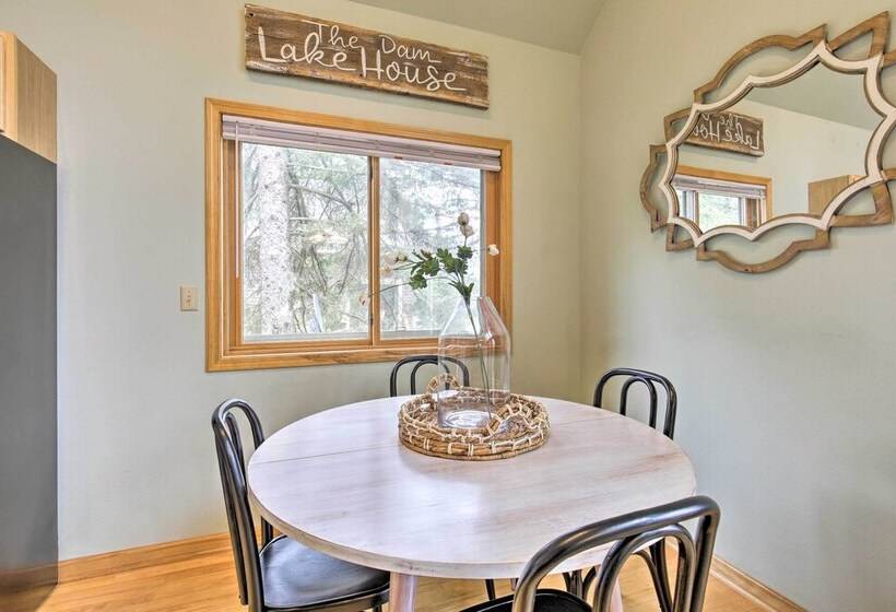 Cozy Dam Lake Escape W/ Dock, Yard & Water Access!